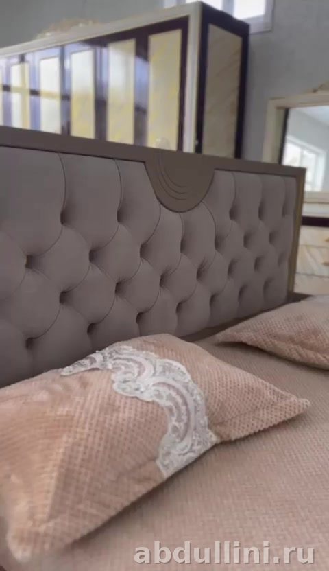 Гарнитур спальни 205 в Дагестане | Капучино с золотом — купить в Дагестане