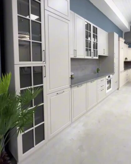 Кухня Лориан 4039 серый песочный — купить в Дагестане — купить в Дагестане