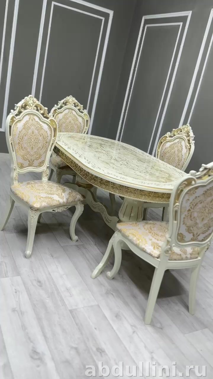 Обеденный стол 3248 и стулья Мини-Шейх — купить в Дагестане (раздвижной, цвет) — купить в Дагестане — фото 5