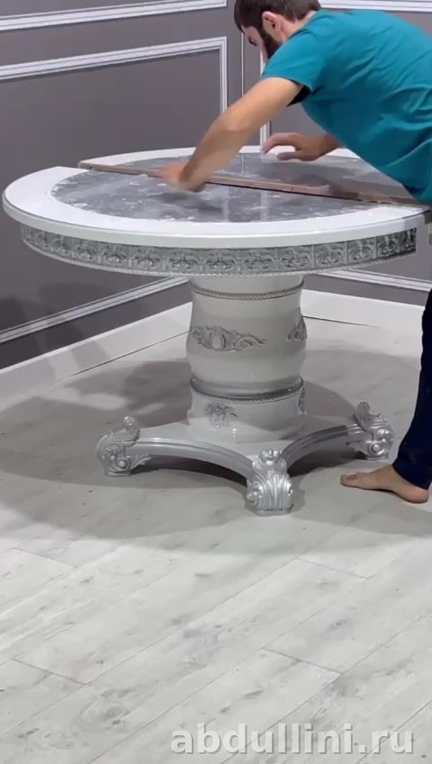 Стол раздвижной 120/160 и стулья в стиле неоклассика — купить в Дагестане (120/160 см) — купить в Дагестане — фото 4