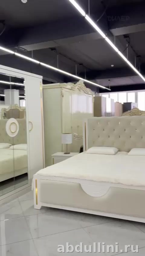 Спальный гарнитур 1067 с 4-дверным шкафом — купить в Дагестане с 6-дверным шкафом — купить в Дагестане