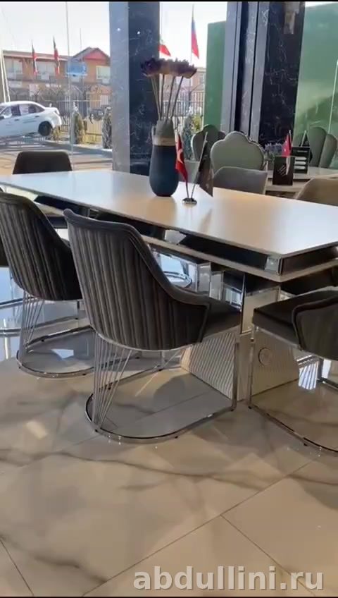 Комплект мебели 303: стол и 8 стульев из Турции в Дагестане — купить в Дагестане