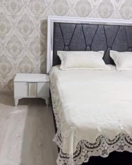 Спальня Элис 414 в серебре и золоте — купить в Дагестане — купить в Дагестане