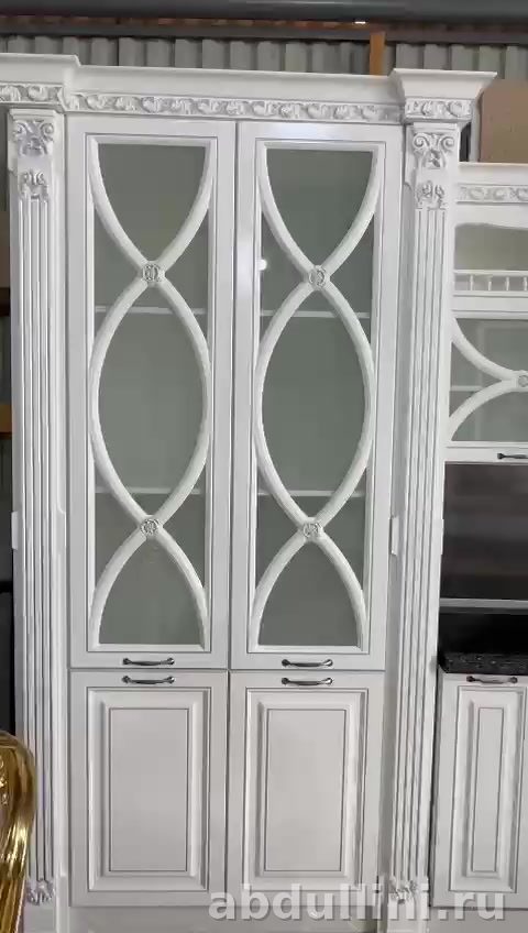 Кухонный гарнитур 963 белый в серебре — купить в Дагестане — купить в Дагестане — фото 2