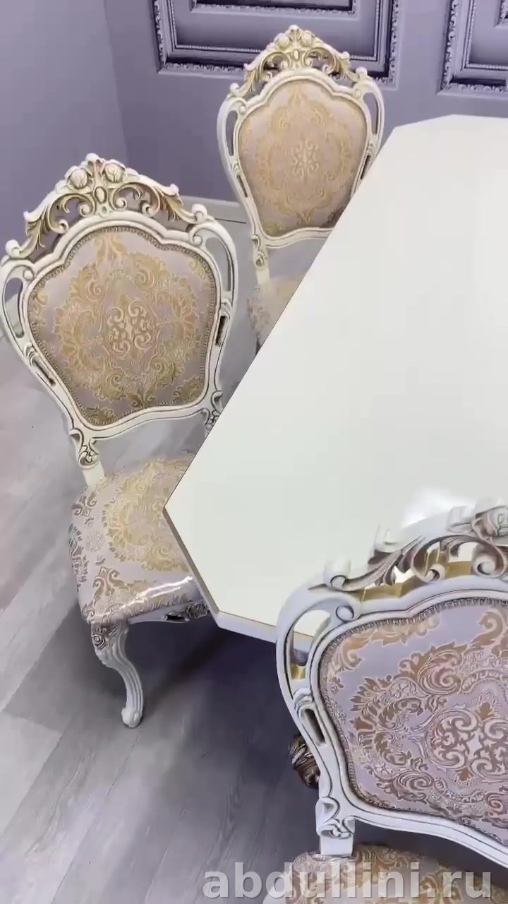 Стол Голд раздвижной и стулья Мини-Шейх купить в Дагестане Голд — купить в Дагестане — фото 5