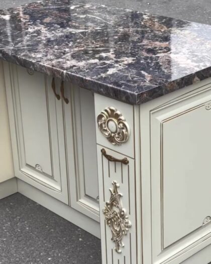 Островок Афина эмаль патина золото — мебель на заказ в Дагестане — купить в Дагестане