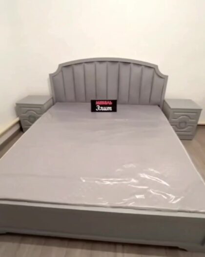 Шкаф-купе и кровать Майа 1660 в сером цвете — купить в Дагестане — купить в Дагестане