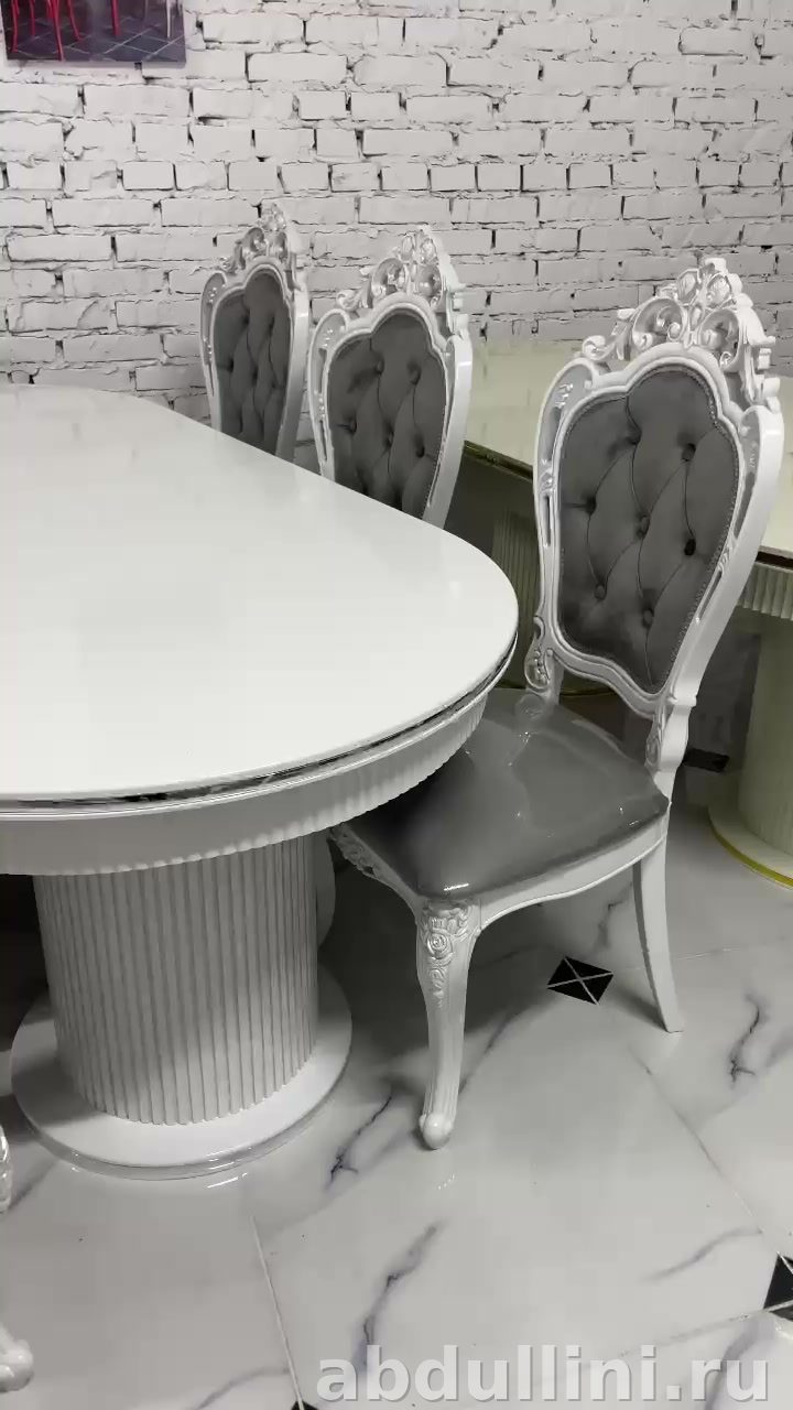 Обеденный стол Плаза с 6 стульями — купить в Дагестане — купить в Дагестане — фото 3
