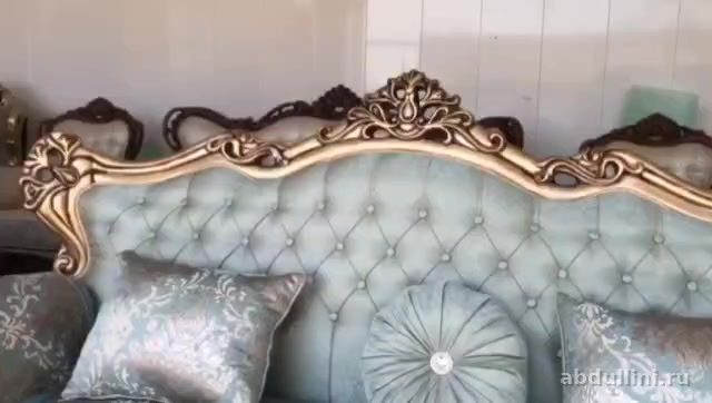 Диван «Эдем» с креслами в голубом жаккарде — купить в Дагестане (голубой жаккард) — купить в Дагестане — фото 2