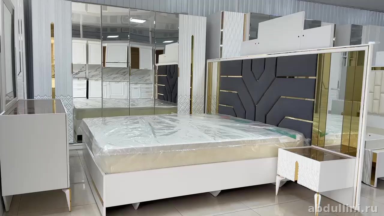 Спальня «Рианна» 6дв с золотом — купить в Дагестане — купить в Дагестане