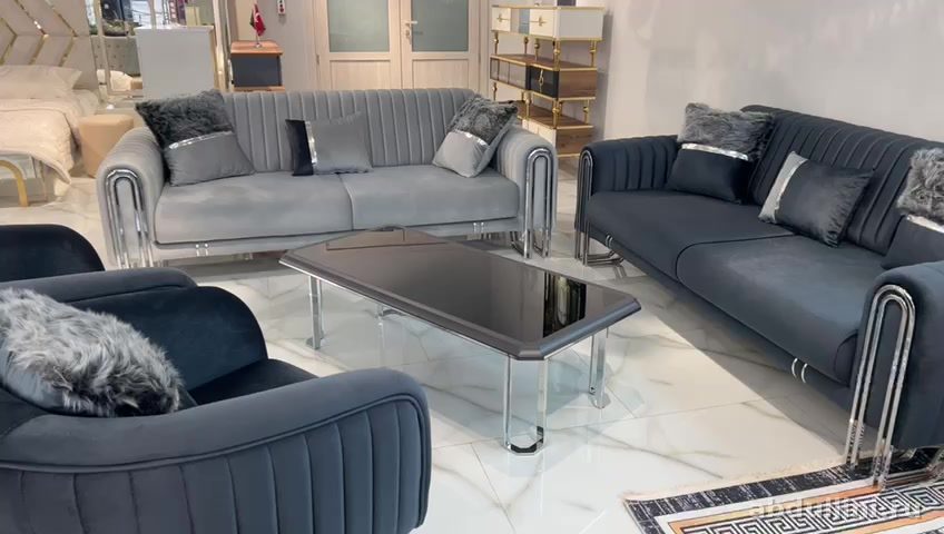 Диван Ariya Sofa 398: стильный комплект из 2 диванов и 2 кресел — купить в Дагестане