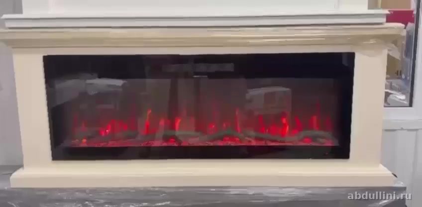 Камин с обогревом «Миранда» беж — купить в Дагестане — купить в Дагестане