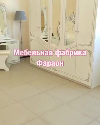 Кровать Версаль 5ти белый в серебре с ортопедическим матрасом — купить в Дагестане