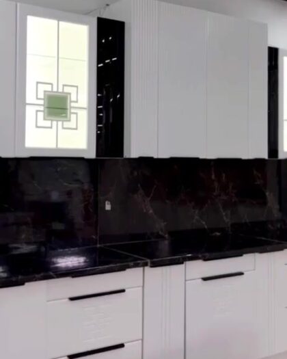 Кухня «Рита» белая матовая с подсветкой — купить в Дагестане — купить в Дагестане