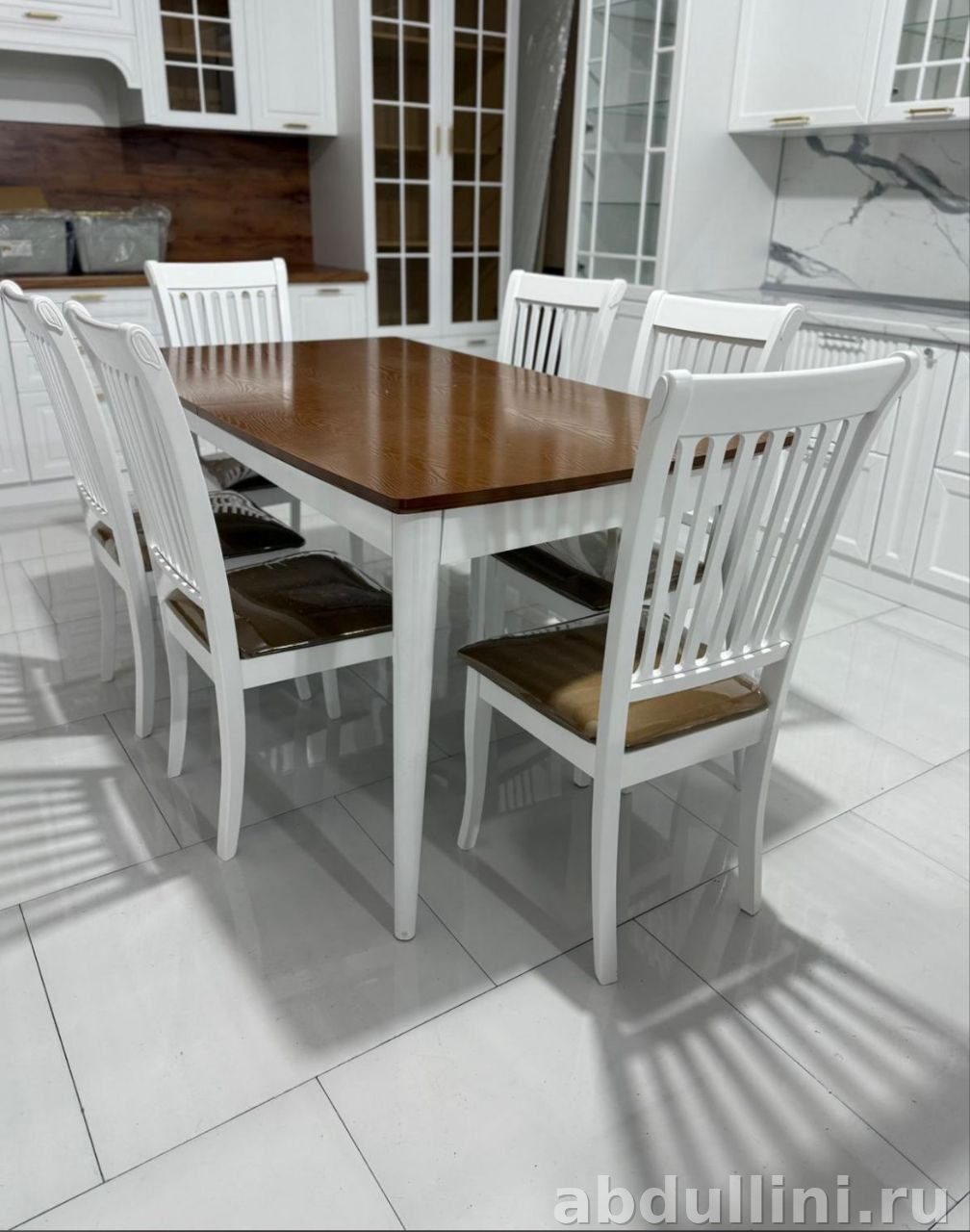 Стол раздвижной 3829 с 6 стульями — купить в Дагестане — купить в Дагестане