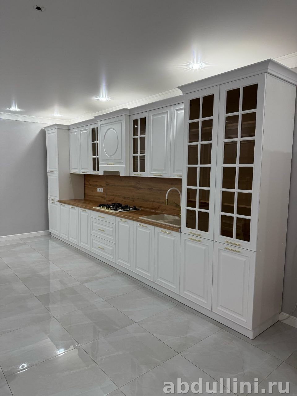 Кухня Эмилия белая с островком — купить в Дагестане — купить в Дагестане — фото 2
