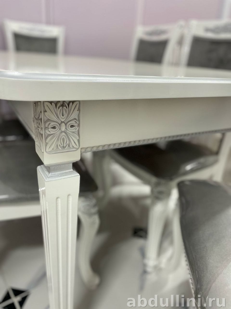 Обеденный стол Инфинити и стулья Роза — купить в Дагестане — купить в Дагестане — фото 4