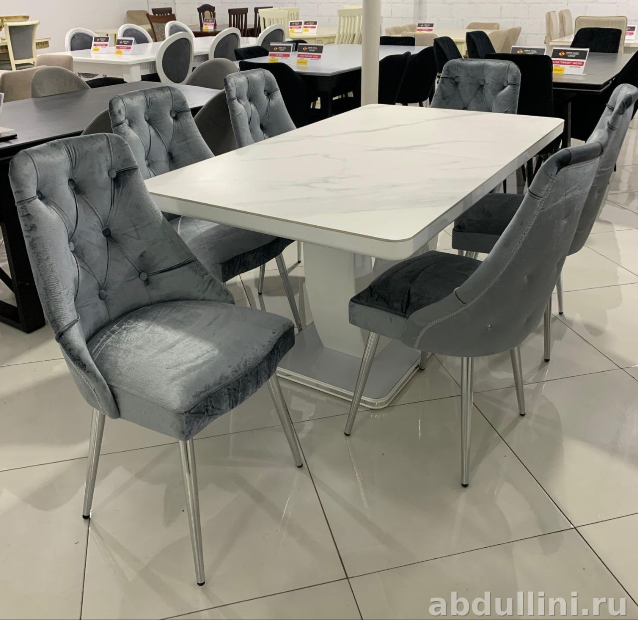 Купить стол Нью-Йорк с керамогранитом и стулья Сурен в Дагестане — купить в Дагестане