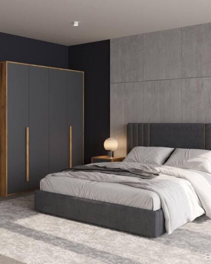 Комплект мебели для спальни 4068 в стиле хай-тек, купить в Дагестане 4дв — купить в Дагестане