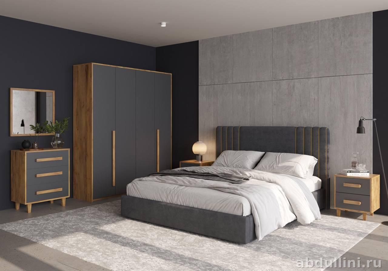 Комплект мебели для спальни 4068 в стиле хай-тек, купить в Дагестане 4дв