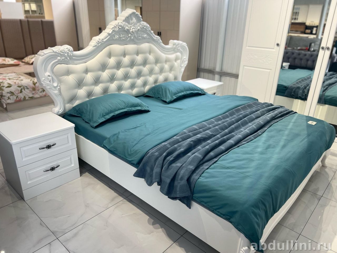 Спальня Флорентина белая матовая — купить в Дагестане — купить в Дагестане — фото 1