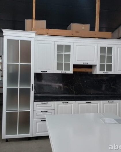 Кухня Амелия белая с пеналом — купить в Дагестане — купить в Дагестане — фото 1