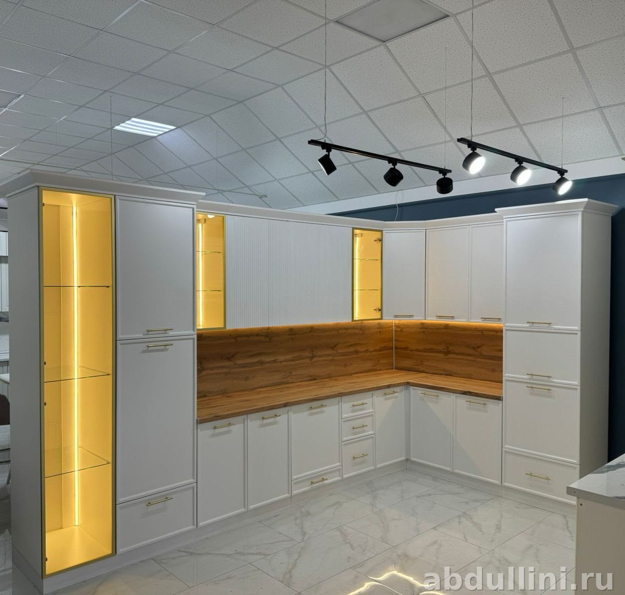 Кухня Марсель белая — купить в Дагестане другой размер — купить в Дагестане