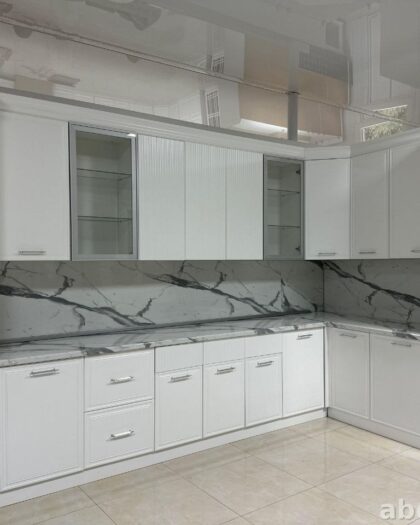 Кухонный гарнитур 4106 Анжелика белый — купить в Дагестане — купить в Дагестане — фото 1