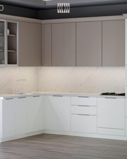 Кухня Ария белый/мокко 200/300 — купить в Дагестане другой размер — купить в Дагестане