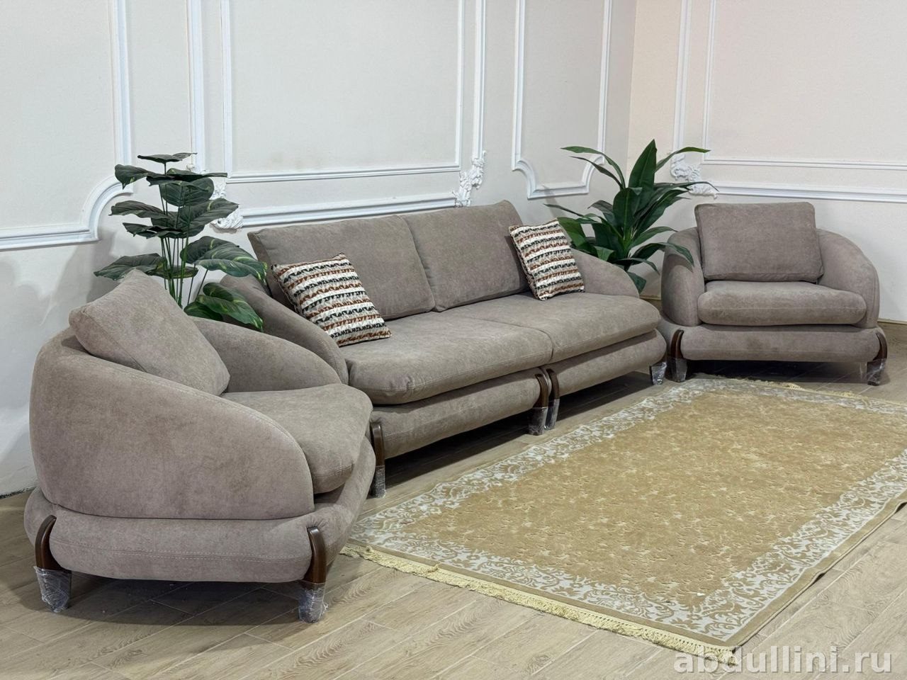 Диван Верона тройка с креслами и ковром, купить в Дагестане — купить в Дагестане — фото 2