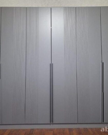 Шкаф-купе Монна 6 дверей серый — купить в Дагестане серый — купить в Дагестане