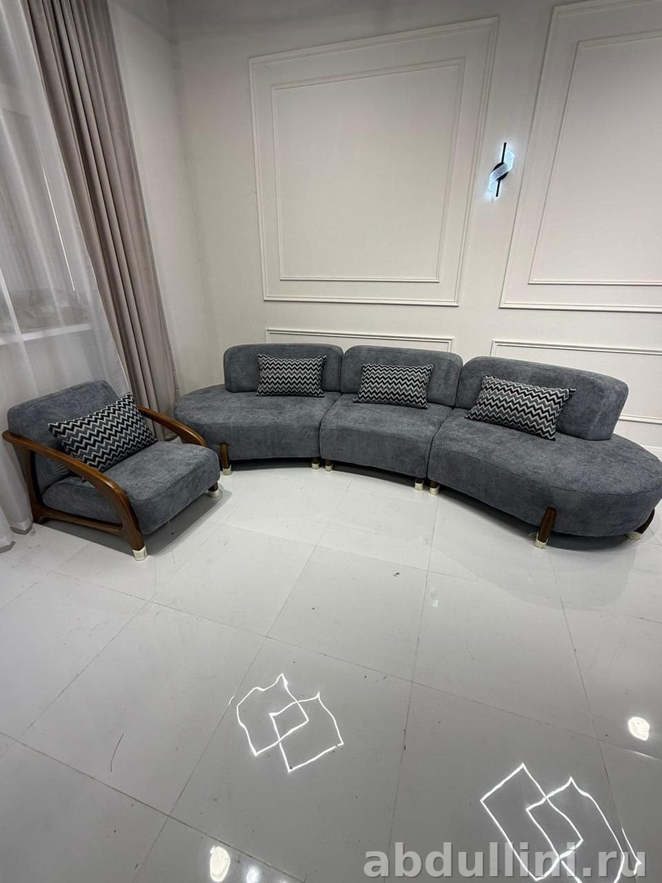 Модульный диван Modern с креслом в Дагестане — купить от производителя
