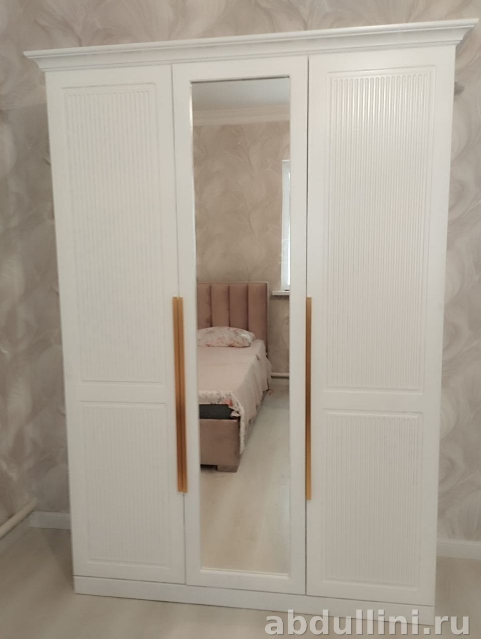 Шкаф Прада 3 дв белый — купить в Дагестане | Мебель от производителя — купить в Дагестане