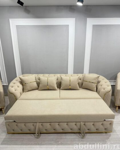 Комплект мягкой мебели Беллона: диван + 2 кресла, неоклассика — купить в Дагестане