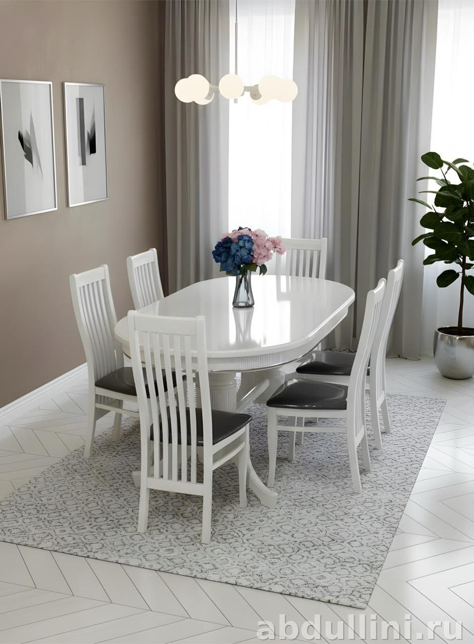 Стол раздвижной Лапка-Лента и стул Вегас — купить в Дагестане — купить в Дагестане — фото 1