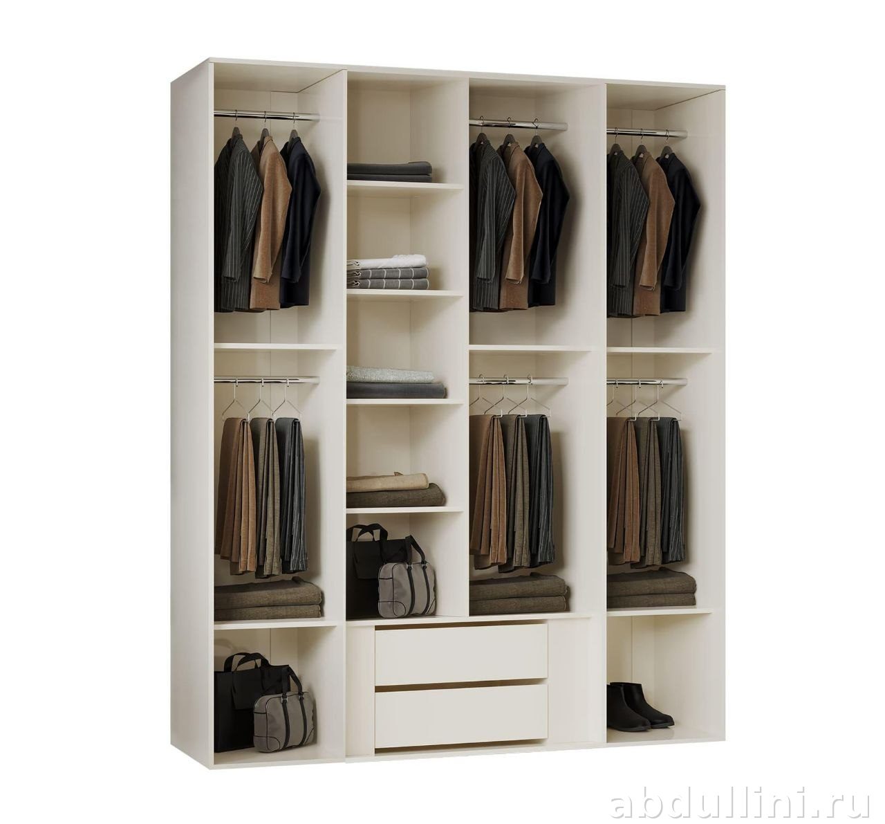 Спальня «Мадрид» с 4-дверным шкафом — купить в Дагестане — купить в Дагестане