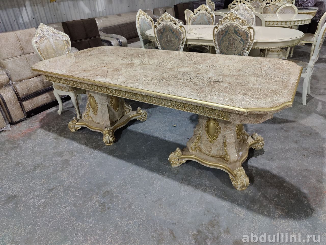 Стол «Вершина» с мраморной столешницей — купить в Дагестане — купить в Дагестане — фото 1