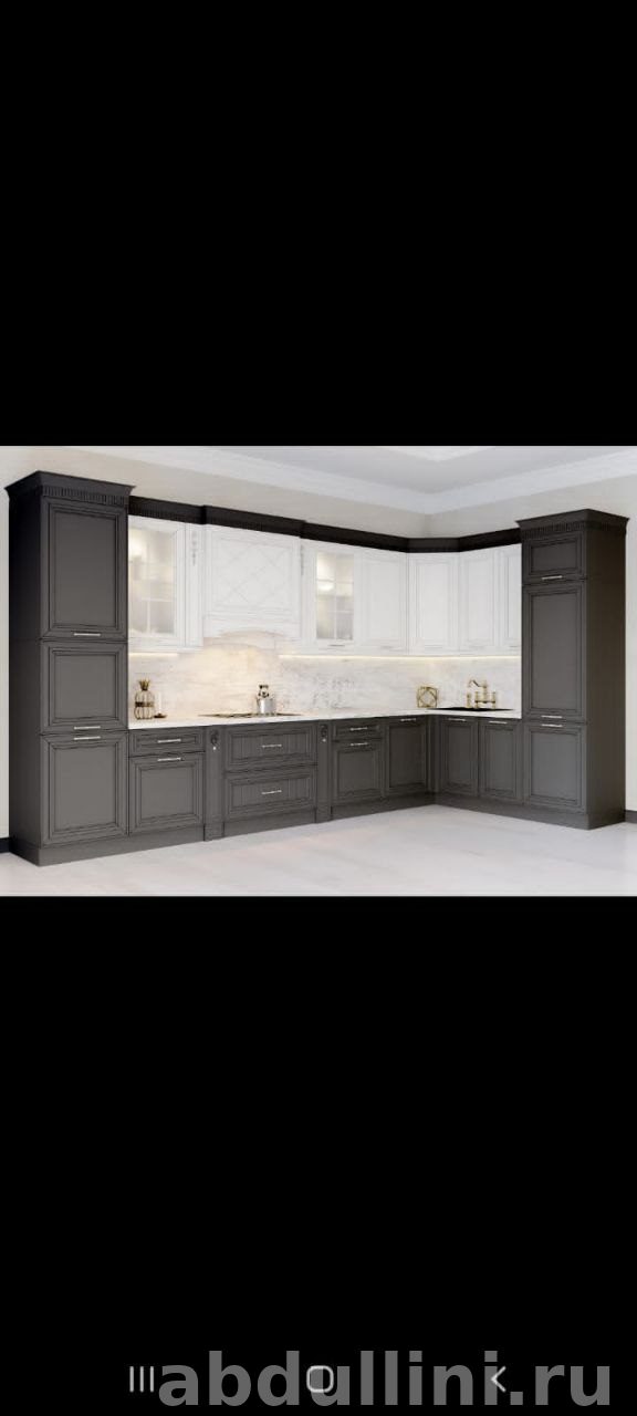 Кухня Берлин 37 Гриджио Бьянка — купить в Дагестане другой размер — купить в Дагестане