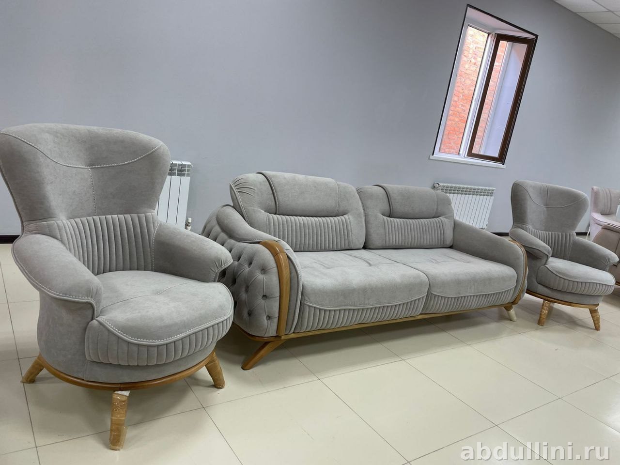 Мягкая тройка Imperia Mocco в Дагестане — купить у производителя — купить в Дагестане — фото 1