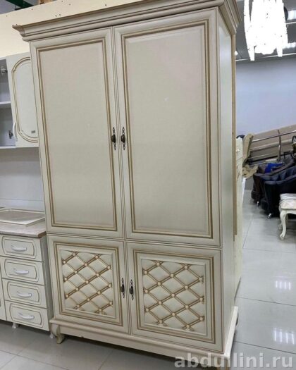 Шкаф Ванесса 2х ваниль — купить в Дагестане от производителя — купить в Дагестане — фото 1