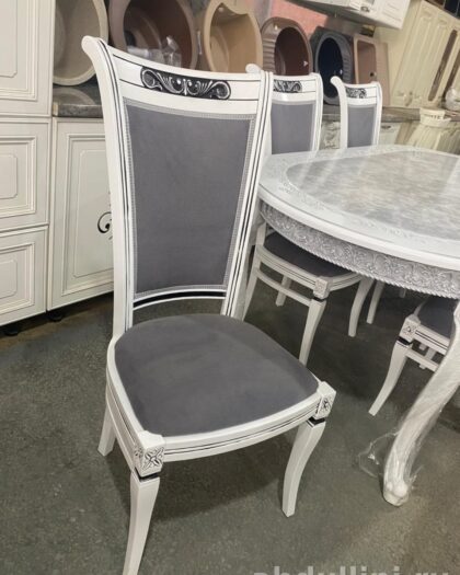 Обеденный стол и стулья в стиле неоклассика в Дагестане — купить в Дагестане — фото 1