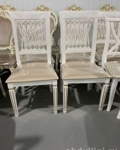 Стулья 1️⃣9️⃣3️⃣ белые с золотом — купить в Дагестане — купить в Дагестане
