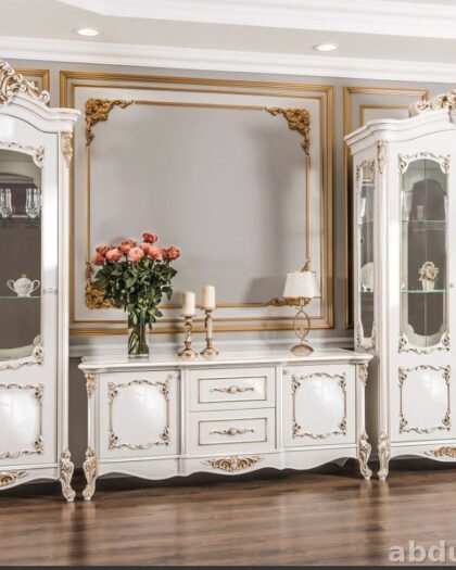 Комплект мебели Флоренция 281 в белом глянце — купить в Дагестане — купить в Дагестане