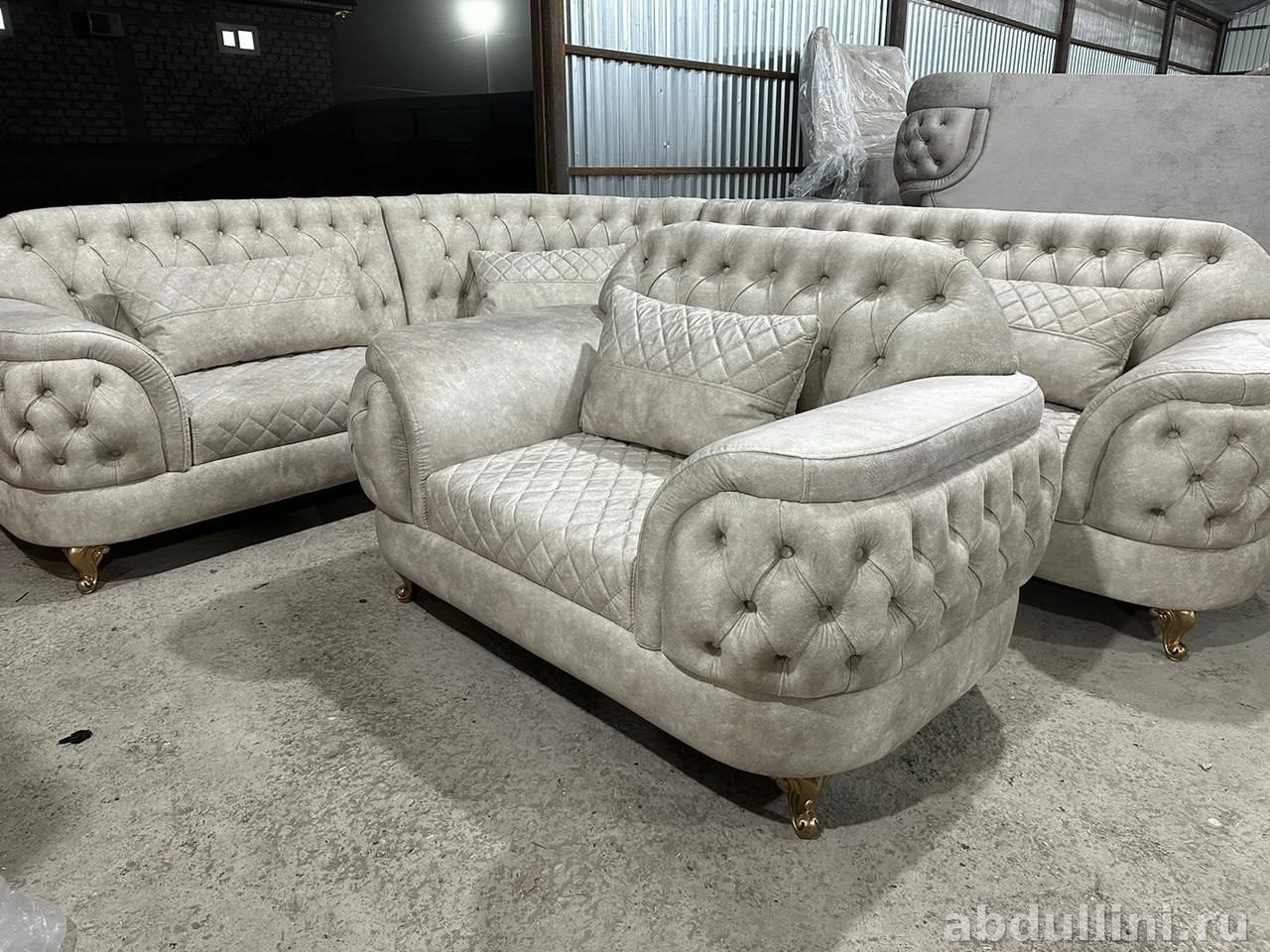 Угловой диван MANGO 328 с креслом в Дагестане другой размер — купить в Дагестане — фото 1