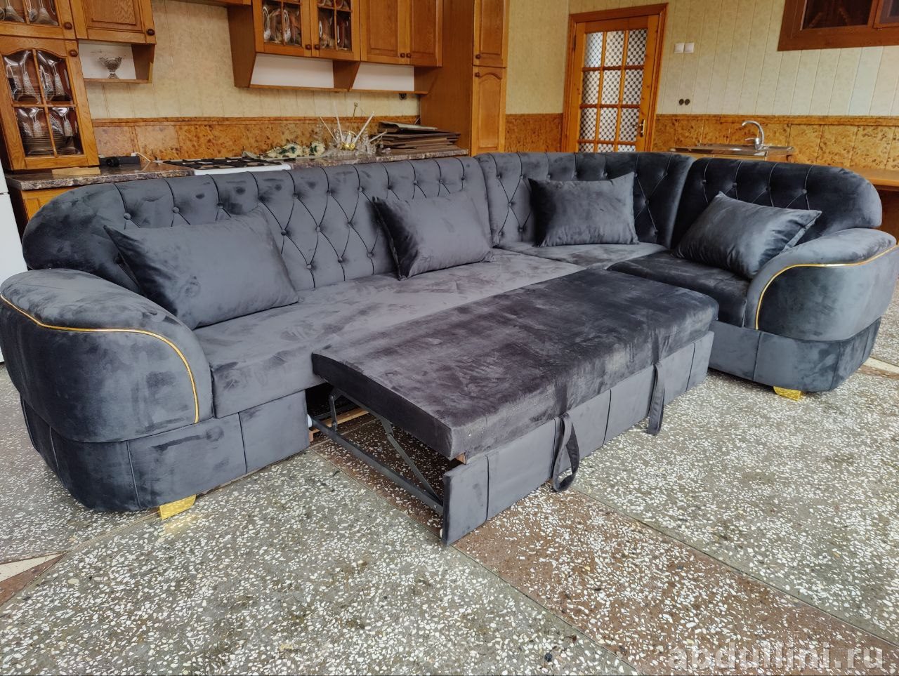 Диван Манго 367 угловой с выдвижной секцией в Дагестане — купить в Дагестане