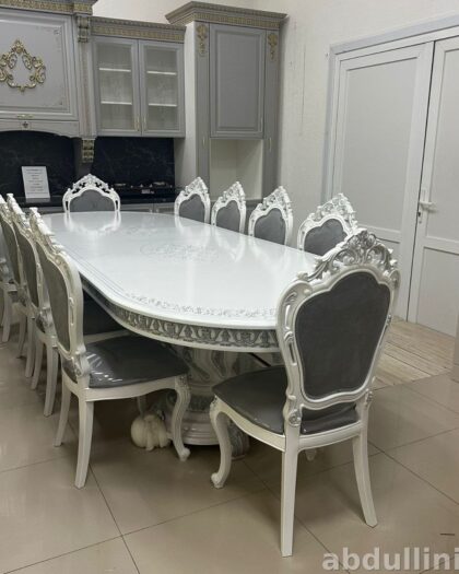 Обеденный стол Венеция и стулья Мини-Шейх в Дагестане — купить в Дагестане — фото 1