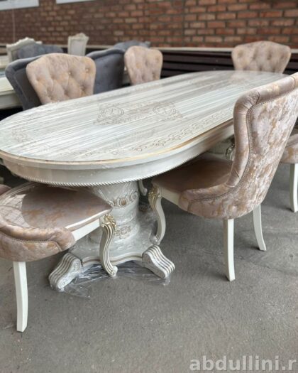 Обеденный стол 575 с комплектом стульев в Дагестане — купить в Дагестане — фото 1
