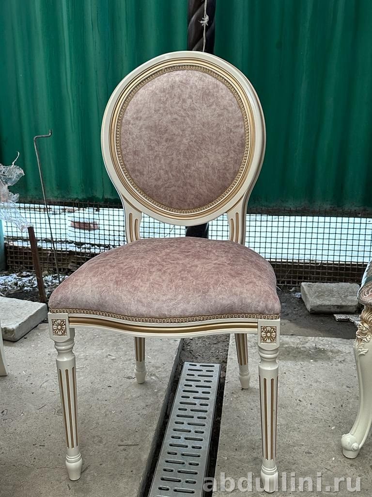 Стул 576 — неоклассика с золотистым декором, купить в Дагестане — купить в Дагестане — фото 1