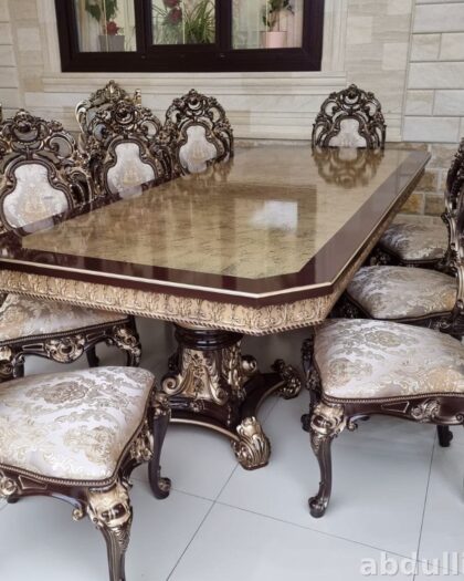 Обеденный стол 578 с 8 стульями купить в Дагестане — купить в Дагестане — фото 1