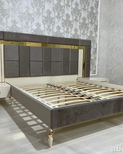 Спальня 'Тиффани' кремовая с матрасом — купить в Дагестане с матрасом — купить в Дагестане — фото 1